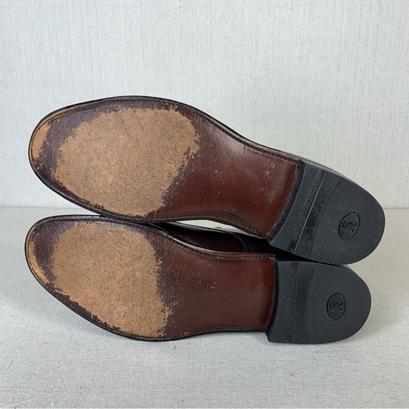 Stacy Adams~Men's Madison Cap Toe Mahogany Oxford~Sz 10.5 - Picture 9 of 15